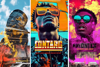 do mixtape cover art, album cover art or single cover