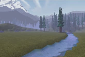 roblox full game creation, game map, roblox game, christmas, jjk, td, rng game