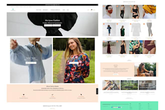 design clothing, boutique website, ecommerce boutique website, online shop web