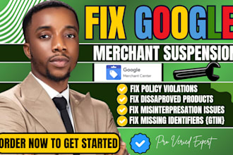 setup and fix google merchant center misrepresentation gmc gtin shopping ads
