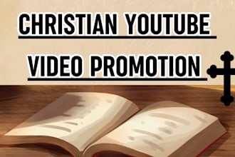 do organic christian video promotion to targeted christian audience