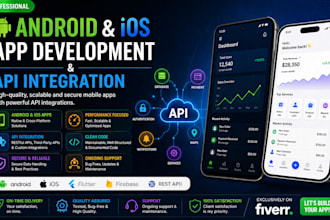 do android IOS app with firebase and API