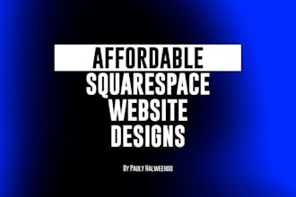design your squarespace website affordably