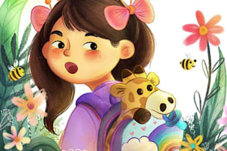 illustrate children story book illustration children story book illustration