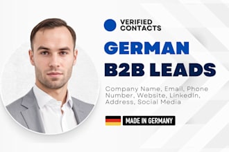 provide german b2b leads