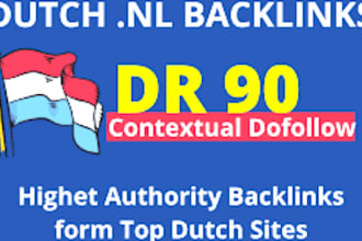 do dutch dofollow backlinks netherlands contextual link building google rank seo