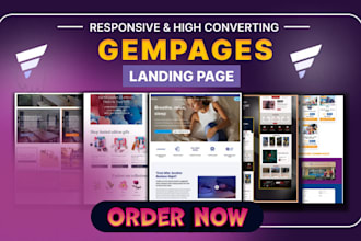 make shopify store or landing page with replo gempages pagefly shogun from figma