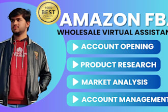 amazon fba wholesale virtual assistant account manager brand approval expert