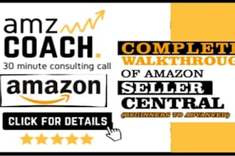 be your amazon fba consultant coach mentor