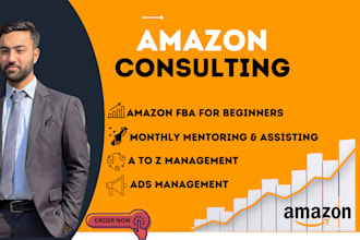 be your amazon fba consultant, coach and mentor to sell on amazon