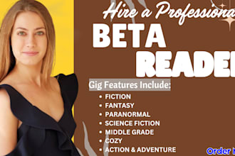 alpha beta read fiction paranormal middle grade fantasy sci fi short story novel