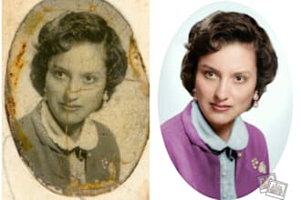 professionally restore, retouch, and enhance your old or damaged photos