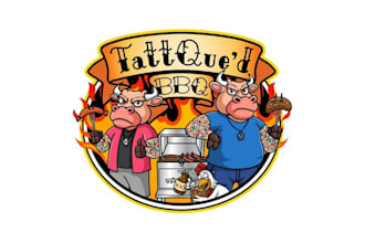 design unique world championship steak competitors logo
