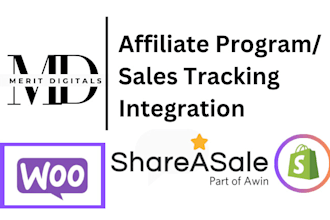 set up shopify store affiliate marketing program cj clickbank shareasale network