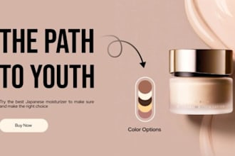 design skincare shopify store skincare website skincare cosmetics store