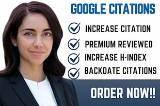 cite and increase your google scholar citations organically