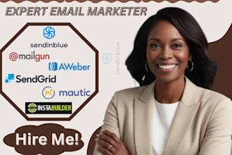 design redesign email template for sendiblue mautic mailgun sendgrid instabuild