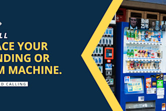 do cold calls for atm and vending machine locator
