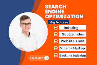 do indexing, google index, website audit, schema markup, backlink indexing