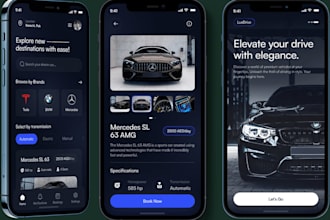 do car rental app, fleet management car rental website, auction app car wash app