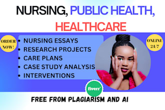 do urgent nursing, public health and healthcare articles