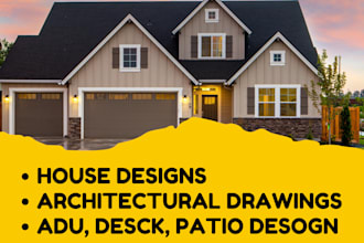 architectural drawings, floor plans, site plans, elevations,permit drawings