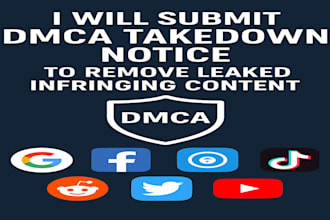 takedown report it stolen leaked information copyright infringing content dmca