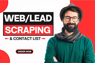 be best business leads, data scraping, contact list building expert