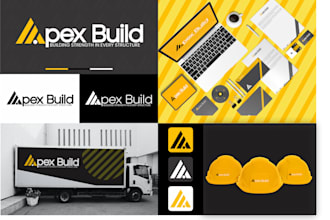 design a customized minimalist logo and modern corporate brand identity