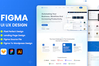 do stunning website, user friendly website UI design and app design in figma