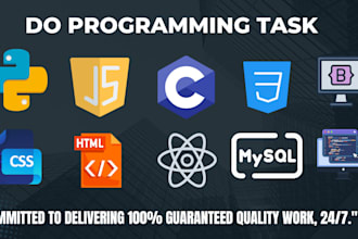 urgent help in java,python ,cpp,sql,html ,css and php projects and tasks
