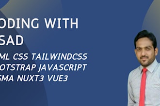 teach you HTML CSS tailwind bootstrap