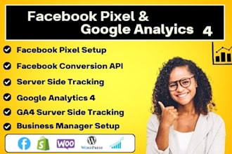 setup facebook pixel server side tracking ga4 conversion tracking