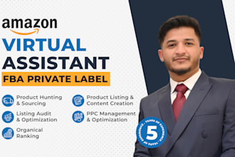 amazon mentor fba private label virtual assistant PPC expert amazon storefront