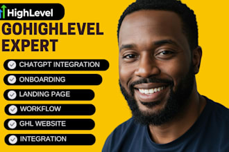 design gohighlevel landing page gohighlevel salesfunnel gohighlevel automation