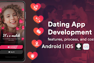 create dating app live streaming app social chat app social media app dating app