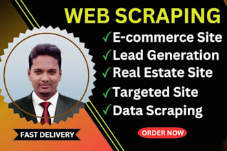 do web scraping, data scraper, google maps scraper  and yellow pages