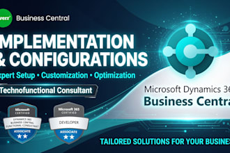 implement and configure microsoft dynamics 365 business central