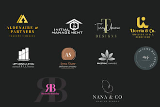 design minimalist business, company logo, business card