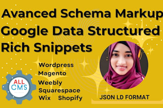 do advance schema markup, rich snippet and structured data