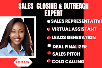 be your expert sales representative and lead generation