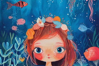 illustrate children story book illustration, children story book illustration