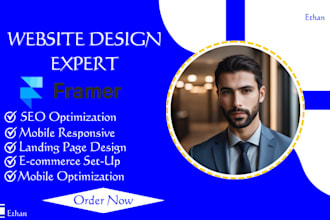 design framer website framer landing page figma to framer