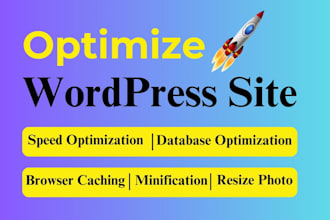 do wordpress speed optimization for google pagespeed and on page SEO