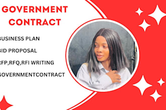 do business plan government contract bid proposal rfp, rfq, rfi writing