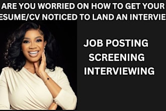 do job posting for you job search to secure interviews