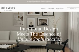 design home decor shopify store furniture store home decor website interior