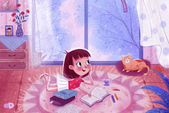 children story book illustration children story book illustration children story