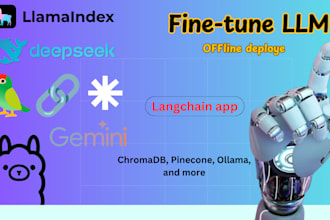 finetune and deploy large language model or build rag system
