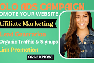 do USA solo ads campaign, affiliate marketing signup, MLM link promotion